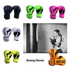 Adults Children Boxing Sparring Training Gloves MMA Kick Boxing Punching Gloves@