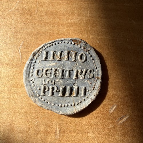 Pope innocent bull lead - iv,