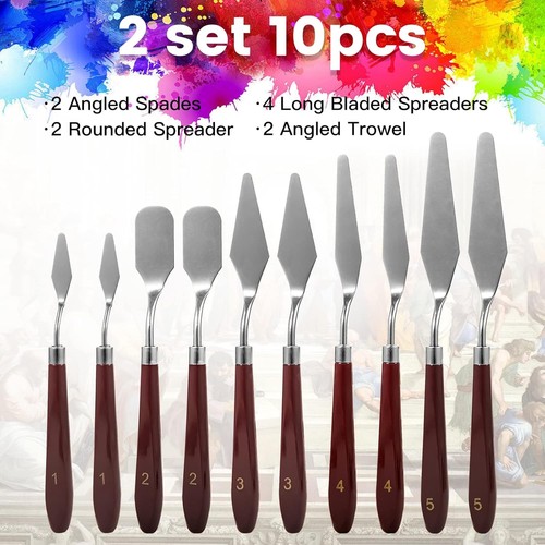 10pcs palette knife stainless - knife,,