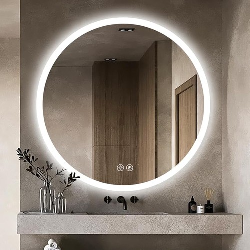 80cm round led bathroom - led,