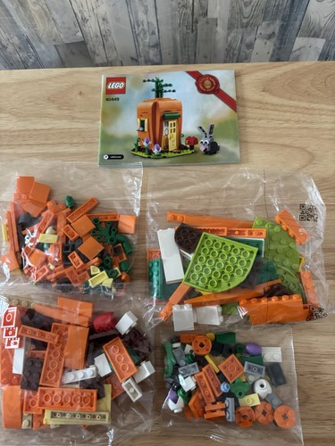 Lego 40449 bunny - lego, carrot