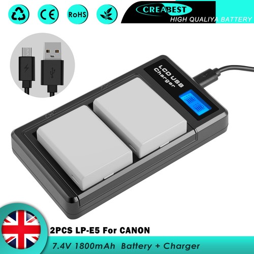 Battery for canon - lp-e5,