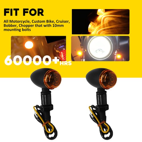 10mm mini bullet turn signals - bullet,