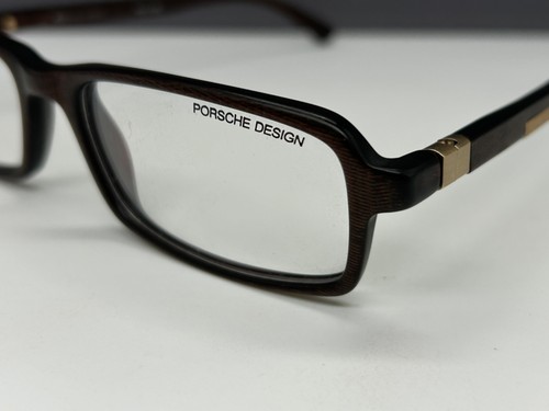 Porsche eyeglasses men brown - eyeglasses,
