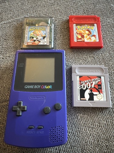 Game boy color - boy, purple