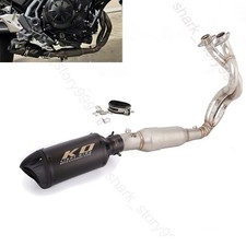 Ninja 650 For Kawasaki Z650 2023-25 Exhaust 51mm Muffler Tips Header Front Pipe