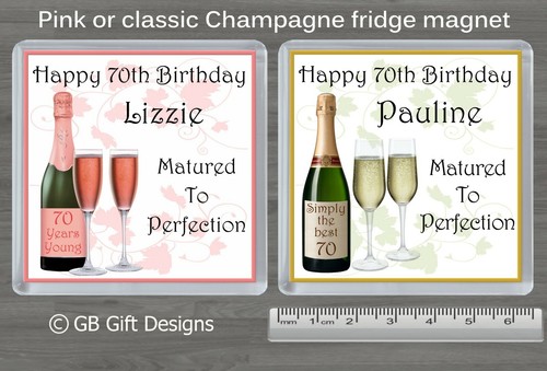 Personalised pink champagne - pink,,