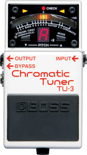 Boss tu3 chromatic tuner - boss,