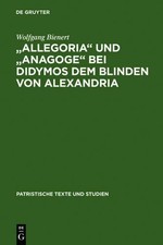 "Allegoria" und "Anagoge" bei