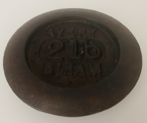 Antique 2lb cast iron - antique,