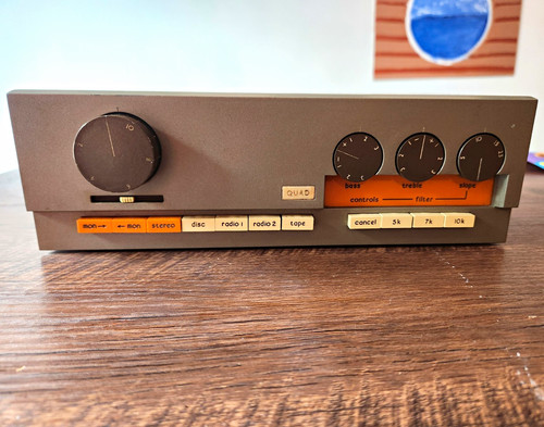 Quad stereo preamplifier - quad,