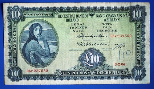 1964 ireland irish eire - ireland, ten