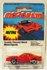 Majorette 1983 Majorette Pontiac Firebird Trans Am Turbo rare to find on card