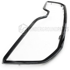 SKODA OCTAVIA MK3 GLOSS BLACK FRONT GRILLE SURROUND UPPER BUMPER RADIATOR TRIM