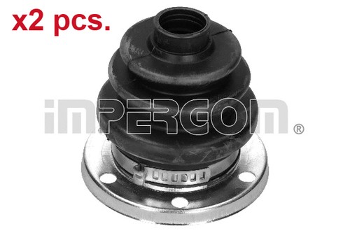 Pcs front fits both - x2,