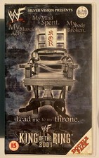 WWF King Of The Ring 2001 Taking It 2 Xtremes VHS Video Tape Wrestling Used WWE