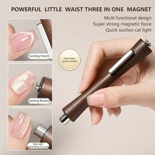 3 in 1 Nail Magnetic Stick Cat Eye Magnetic Nail Art Tool  For Nail Art Design