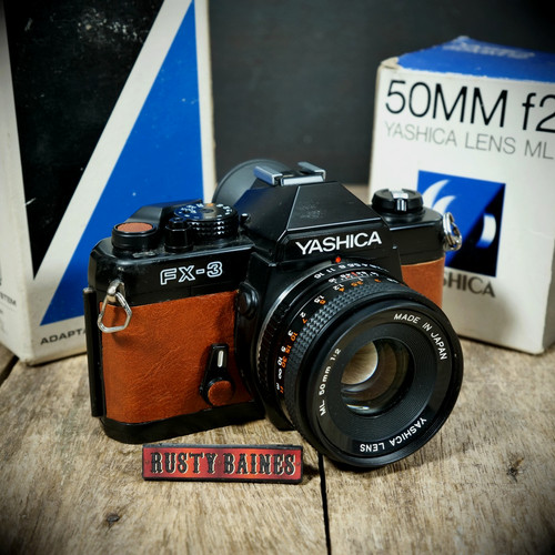 Yashica 35mm slr camera - 35mm,