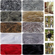 James Brett Faux Fur Knitting