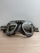 Stadium Goggles RAF Pilot Bomber Type Helmet Classic Motorcycle vintage Mk 