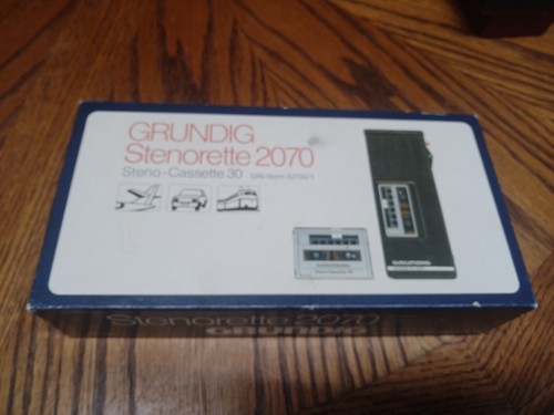 Grundig stenorette 2070 - grundig,