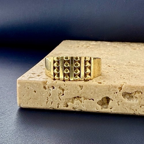 9ct yellow gold keeper - 9ct, style