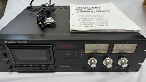Tascam 112mk rack mountable - tascam,