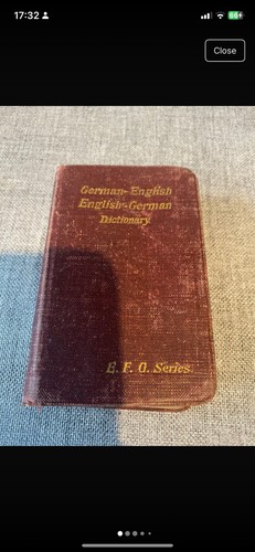 Vintage leather miniature - vintage,