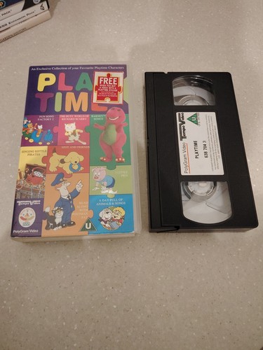 Playtime vhs video tape - playtime,