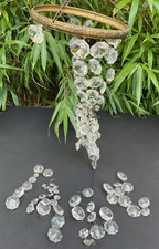 Victorian crystal  lustres for