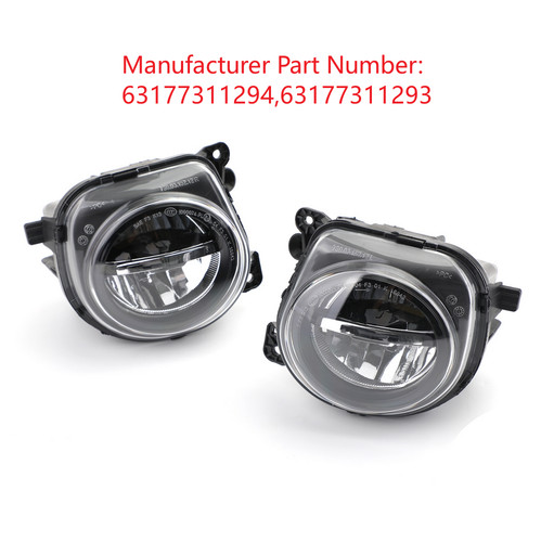 Front led fog lights - front,