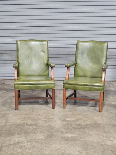 Pair alma mahogany - of,