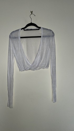 Sheer white sarah pacini - sheer,