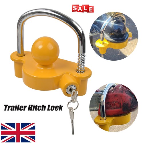 Trailer tow lock - trailer, ball