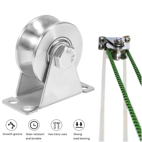 Single wheel pulley block - single,