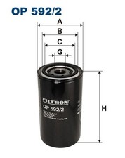 Fits FILTRON OP 592/2 OIL FILTER BOGDAN A, BOVA FUTURA, DAF 45, 55, F ⭐UK Stock⭐