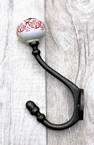 Antique shower hook round - hook,