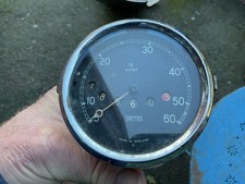 Vintage Smiths ZN.27317 5-60 Speedo 18560 On Clock BSA,Triumph,Norton Nice Lot
