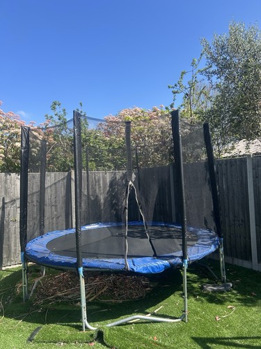 10ft trampoline with safety - 10ft,