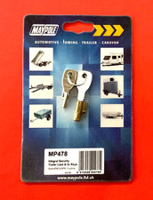 Hitch Lock for Pressed Steel Hitch ALKO Style for Securing 2 Keys Supplied MP478
