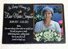 Personalised Memorial Slate