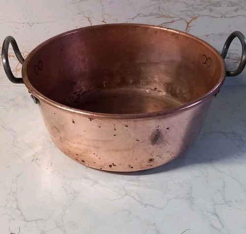 Antique large solid copper - large,