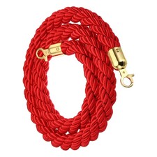 Stanchion Rope Twisted Barrier