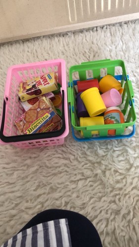 Toy shopping baskets and - shopping,