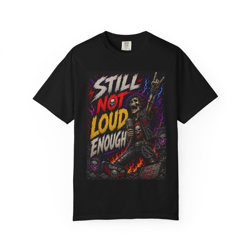 Still not loud enough - still, skull