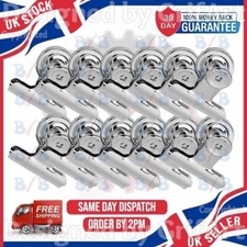 12PC MAGNETIC BULLDOG CLIPS FRIDGE MAGNET HEAVY DUTY MEMO NOTE MESSAGE HOLDER