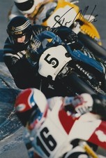 Trevor Nation Hand Signed JPS Norton 12x8 Photo MotoGP, Isle of Man TT 2