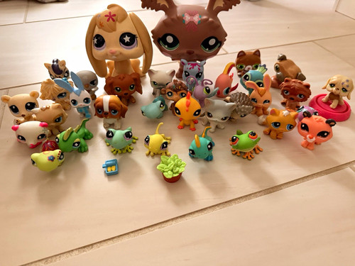 Littlest pet shop dog lot - pet, w/