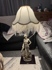 Large Juliana Collection Figural Lamp With Shade - CS B74