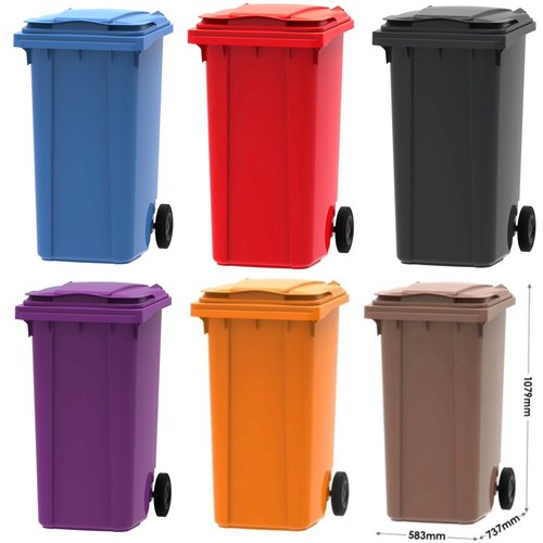 240l wheelie bins council - 240l,